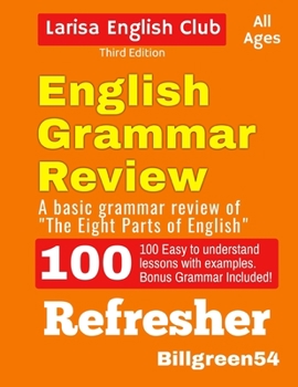 Paperback English Grammar Review Book