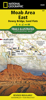 Loose Leaf Moab Area East: Dewey Bridge, Sand Flats Map Book