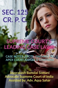 Paperback Sec. 125 Cr. P. C.- Supreme Court's Leading Case Laws Book
