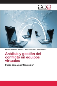 Paperback Análisis y gestión del conflicto en equipos virtuales [Spanish] Book
