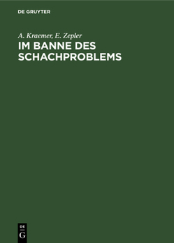 Hardcover Im Banne des Schachproblems [German] Book