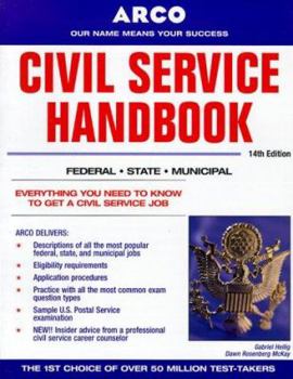 Paperback Arco Civil Service Handbook: Everything You Need to Know to Get a Civil Service Job Book