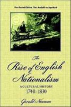 Paperback The Rise of English Nationalism: A Cultural History, 1740-1830 Book