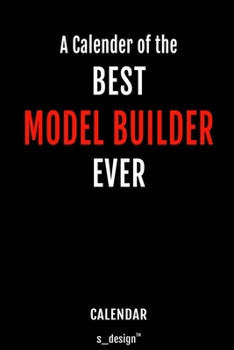 Calendar for Model Builders / Model Builder: Everlasting Calendar / Diary / Journal (365 Days / 3 Days per Page) for notes, journal writing, event planner, quotes & personal memories