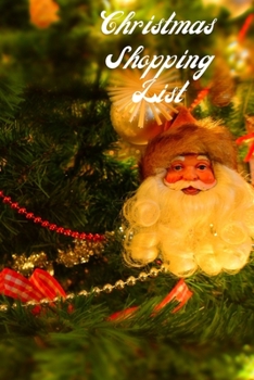 Christmas Shopping List: A5 (6 x 9 Inches) Notebook Journal Diary. High Quality Hand Writing Journal with 100 Pages