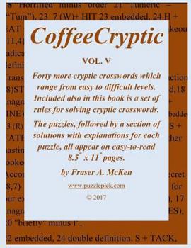 Paperback CoffeeCryptic Vol. V Book