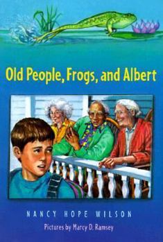 Hardcover Old People, Frogs, and Albert Book