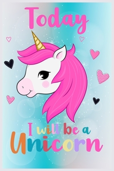 Today I will be a Unicorn: Unicorn comic book for kids 6-8 under $7, Unicorn comic book for kids,This is Unicorn comic book sketchbook and comic book box