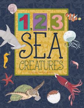 Hardcover 1,2,3 Sea Creatures Book