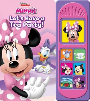 Board book Disney Junior Minnie: Let's Have a Tea Party! Sound Book [With Battery] Book