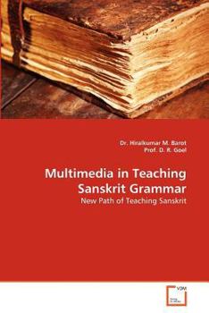 Paperback Multimedia in Teaching Sanskrit Grammar Book