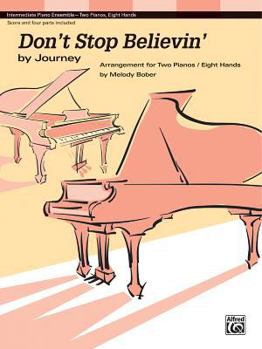 Paperback Don't Stop Believin': By Journey, Sheet Book