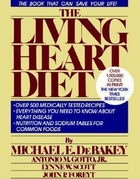 Paperback The Living Heart Diet Book