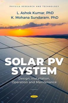 Hardcover Solar Pv System: Design, Installation, Operation and Maintenance Book
