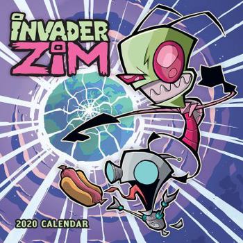 Calendar Invader Zim 2020 Wall Calendar Book