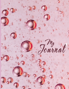 Paperback My Journal: Pink Journal with lined daily entry pages, size 8.5x11 Book