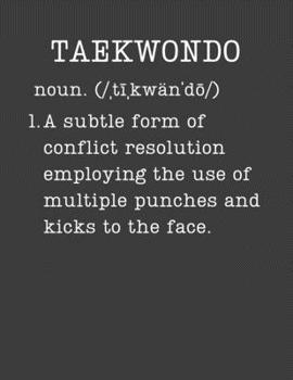 Paperback Taekwondo: Martial Arts Gifts - 2020 Weekly Planner: A 52-Week Calendar (Definition, Humor) Book