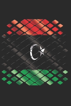 LIBYA NOTEBOOK: Libya Notebook | college book | diary | journal | booklet | memo | composition book | 120 sheets - Dot Grid paper 6x9 inch