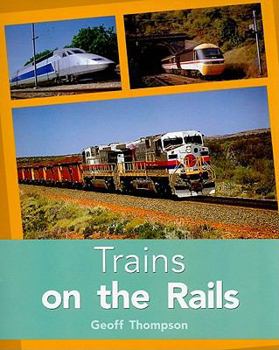 Paperback Trains on the Rails: Individual Student Edition Turquoise (Levels 17-18) Book