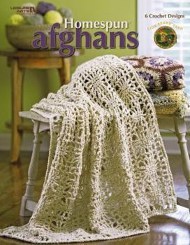 Hardcover Homespun Afghans (Leisure Arts #4155) Book