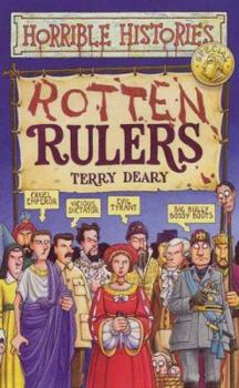 Paperback Rotten Rulers. Terry Deary Book