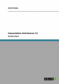 Paperback Interpretation Ovid Amores 1,5 [German] Book