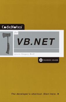 Paperback Codenotes for VB.NET Book