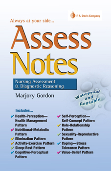 Paperback Assess Notes: Assessment and Diagnostic Reasoning Book
