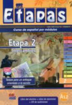 Hardcover Etapas Level 2 Intercambios - Libro del Alumno/Ejercicios + CD [Spanish] Book