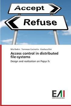 Paperback Access Control in Distributed File-Systems [Italian] Book