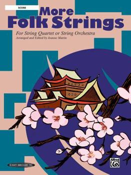 Paperback More Folk Strings for String Quartet or String Orchestra: Score Book