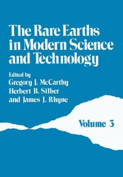 Paperback The Rare Earths in Modern Science and Technology: Volume 3 Book