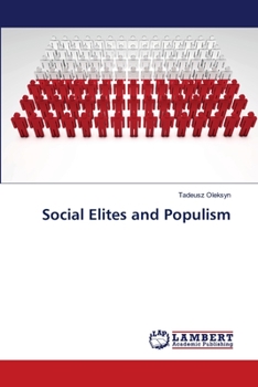 Paperback Social Elites and Populism Book