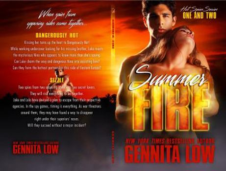 Paperback Summer Fire: Hot Spies Series 1 & 2 Book