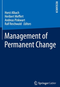 Paperback Management of Permanent Change Book
