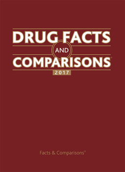 Hardcover Drug Facts and Comparisons 2017 Book