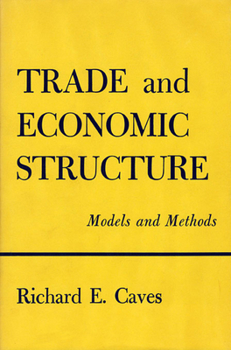 Hardcover Trade and Economic Structure: Models and Methods Book