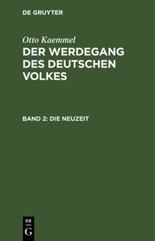 Hardcover Die Neuzeit [German] Book