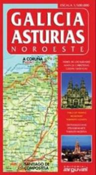 Paperback MAPA GALICIA-ASTURIAS (NOROESTE) Book