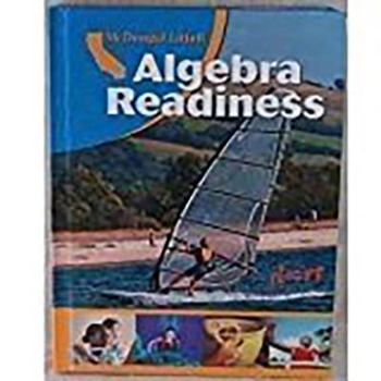 Hardcover Algebra Readiness: Student Edition Grades 6-8 2008 Book