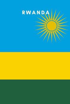 Paperback Rwanda: Country Flag A5 Notebook to write in with 120 pages Book
