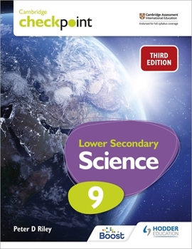 Paperback Cambridge Checkpoint Lower Secondary Science Student's Book 9: Hodder Education Group Book