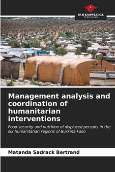 Paperback Management analysis and coordination of humanitarian interventions Book