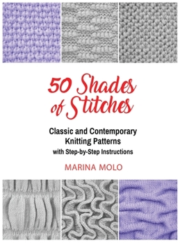 Hardcover 50 Shades of Stitches - Vol 2: Classic and Contemporay Knitting Patterns Book