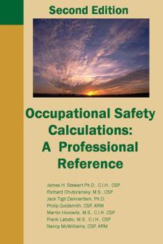 Hardcover Occupational Safety Calculations: A Professional Reference Book