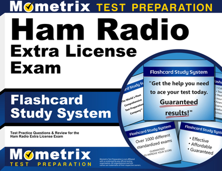 Misc. Ham Radio Extra License Exam Flashcard Study System: Ham Radio Test Practice Questions & Review for the Ham Radio Extra Class License Exam Book