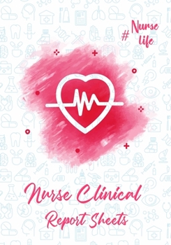 Nurse Clinical Report Sheets #Nurselife: Nurse Assessment Report Notebook with Medical Terminology Abbreviations & Acronyms | RN Patient Care Nursing ... |Thank You Appreciation Nurse Week Gift Idea