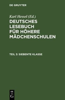 Hardcover Siebente Klasse [German] Book