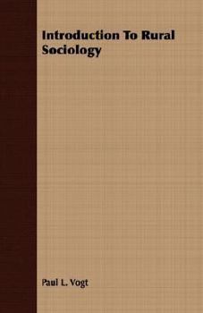 Introduction to Rural Sociology