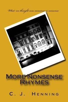 Paperback More Nonsense Rhymes Book